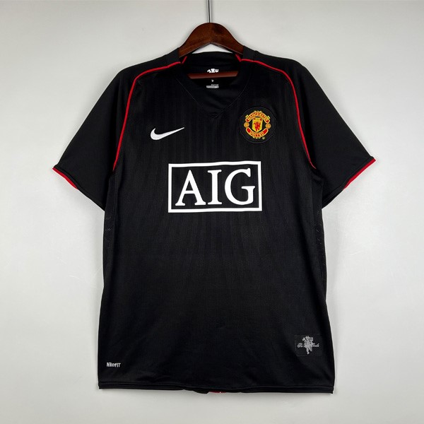 Tailandia Camiseta Manchester United Segunda Equipación Retro 2007-2008